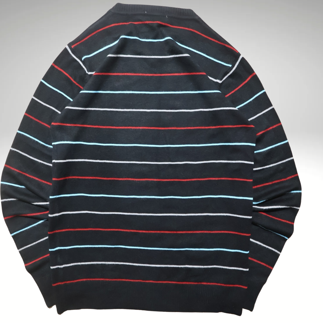 Mens Stripy Crew neck Ralph Lauren Sweatshirt (M)