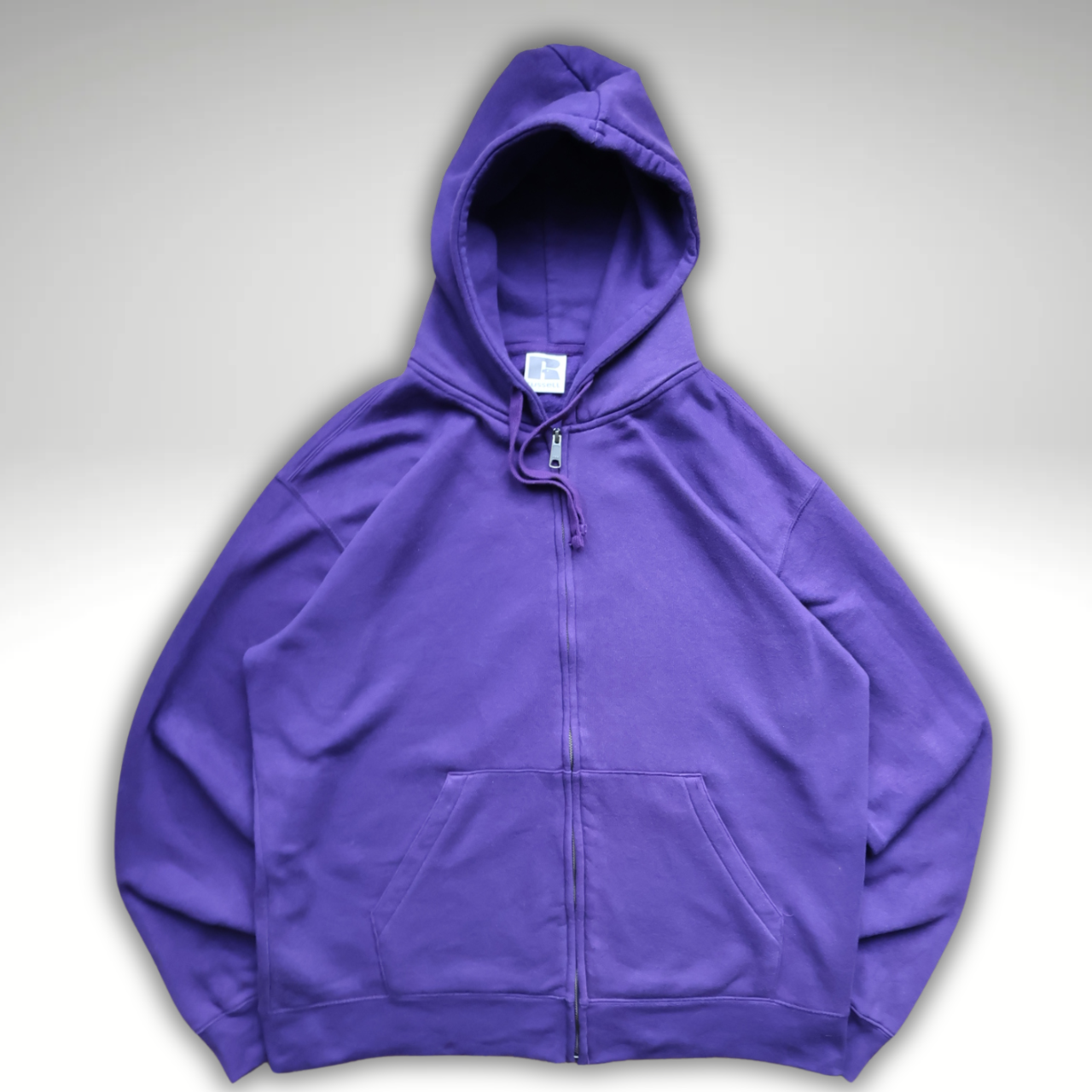 Mens Purple Russel Athletics Hoodie (XL)