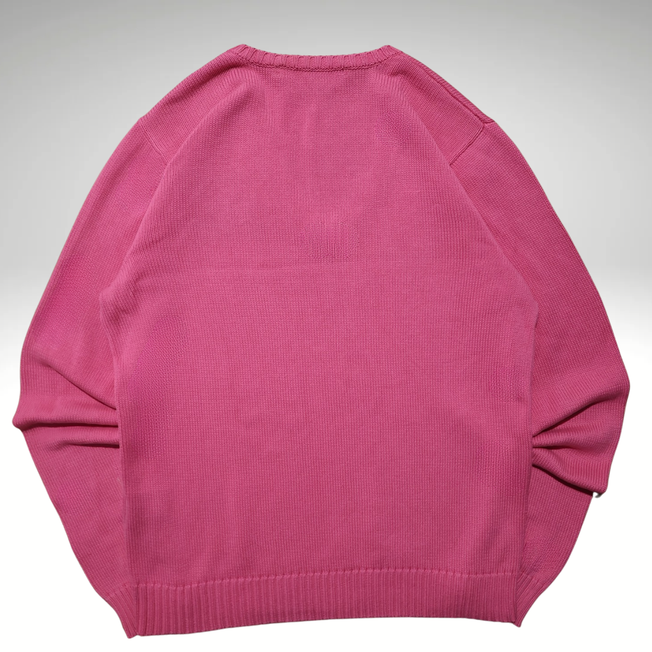 Womens Pink Ralph lauren sport V-neck Sweatshirt (XL) needs Ptp