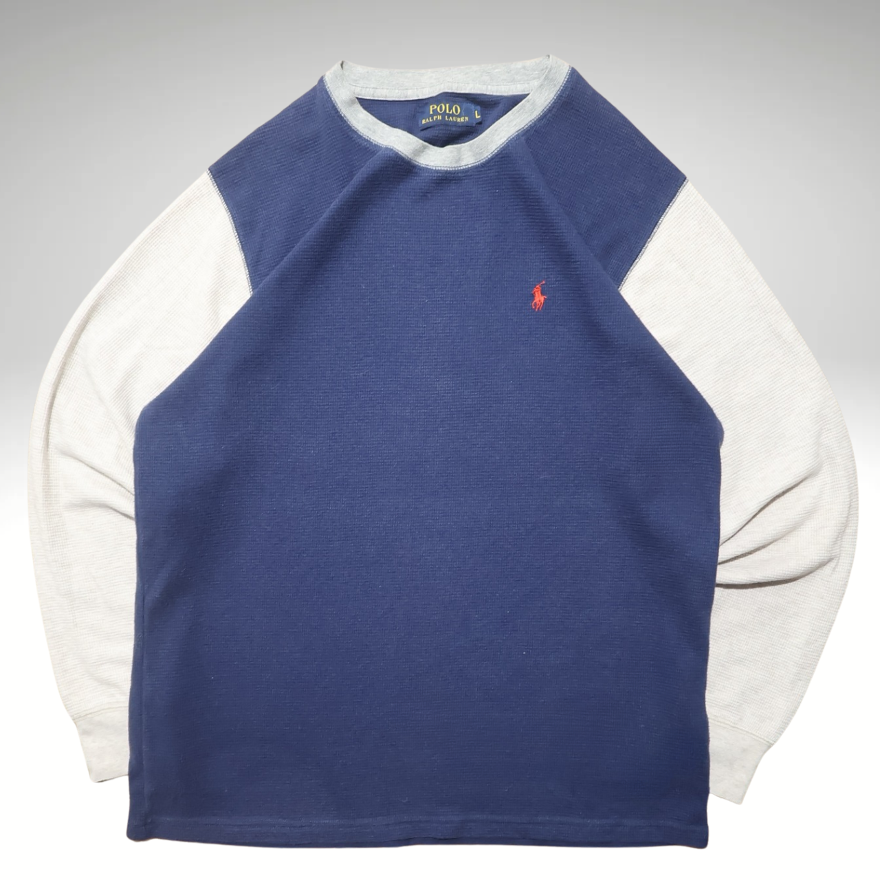 Ralph Lauren Blue and white Sweatshirt (L)