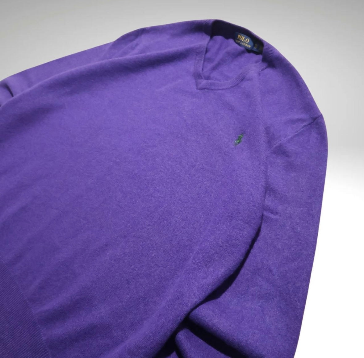 Men’s Purple Ralph Lauren Sweatshirt (XL) need Ptp