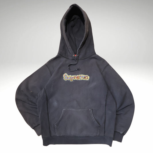 Men Black Supreme Gonz Hoodie (M)