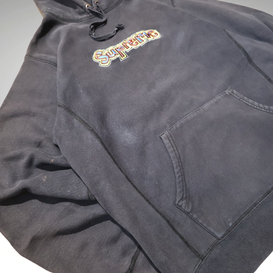 Men Black Supreme Gonz Hoodie (M)