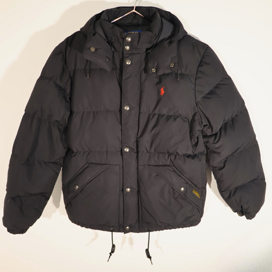 Men’s Black Ralph Lauren Puffer Coat (M)