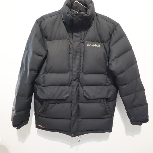 Men’s Black MontBell puffer coat (M)