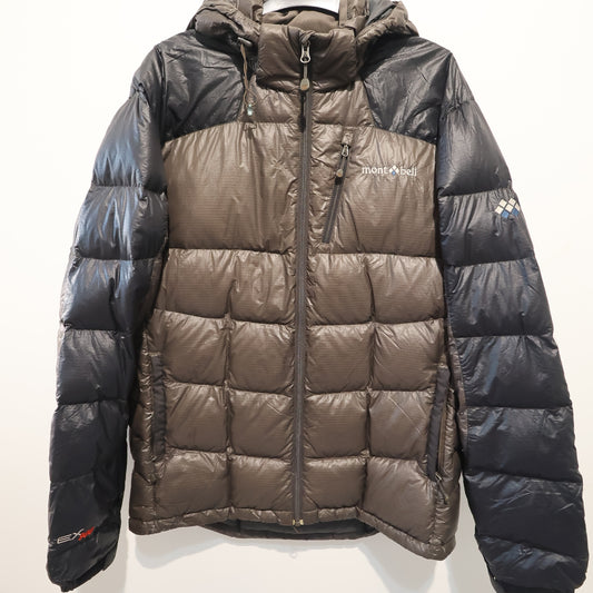 Men’s Brown & Black MontBell puffer coat