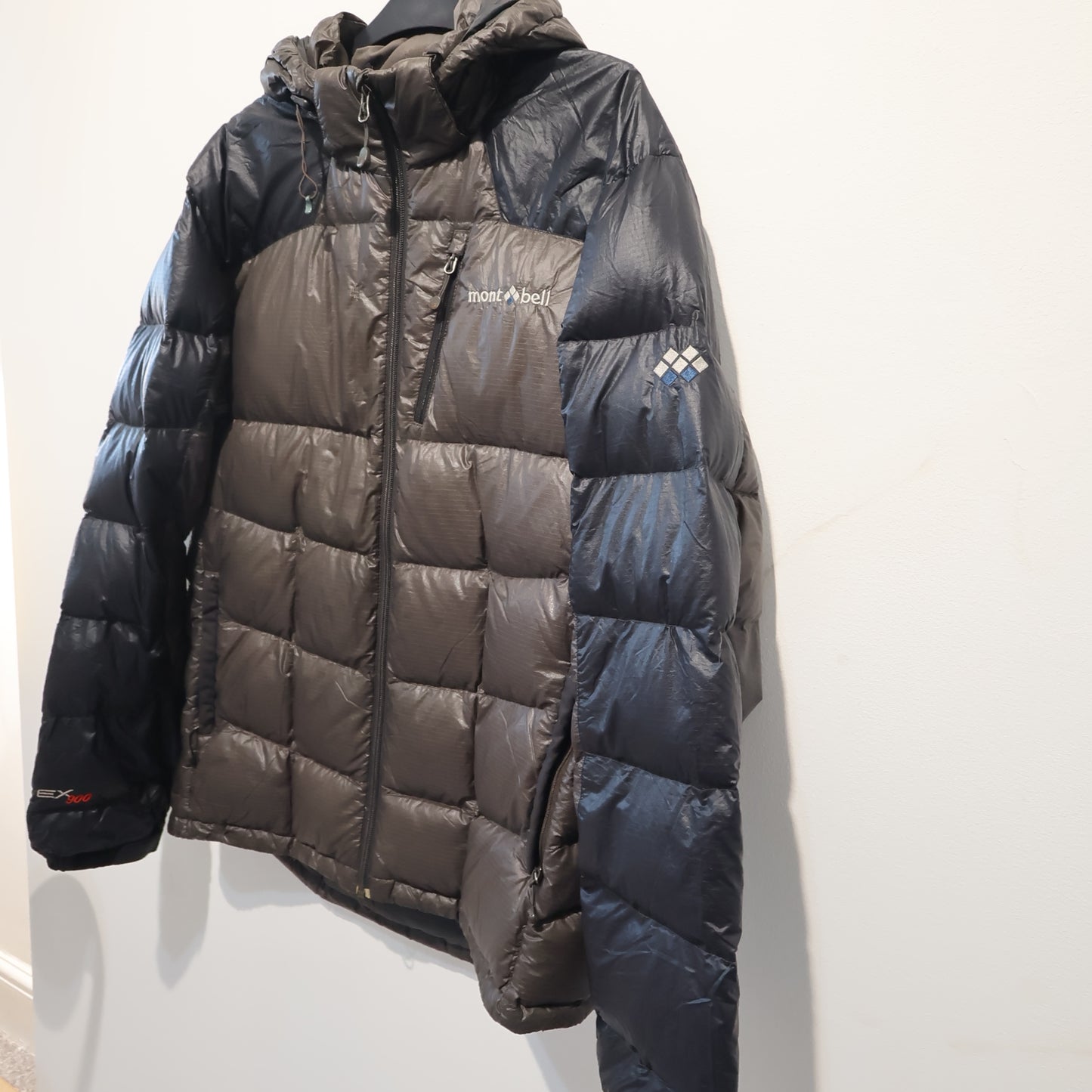 Men’s Brown & Black MontBell puffer coat