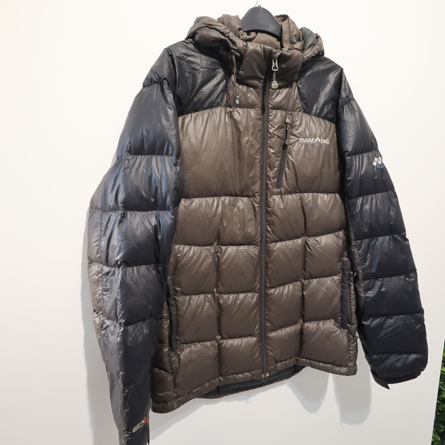 Men’s Brown & Black MontBell puffer coat