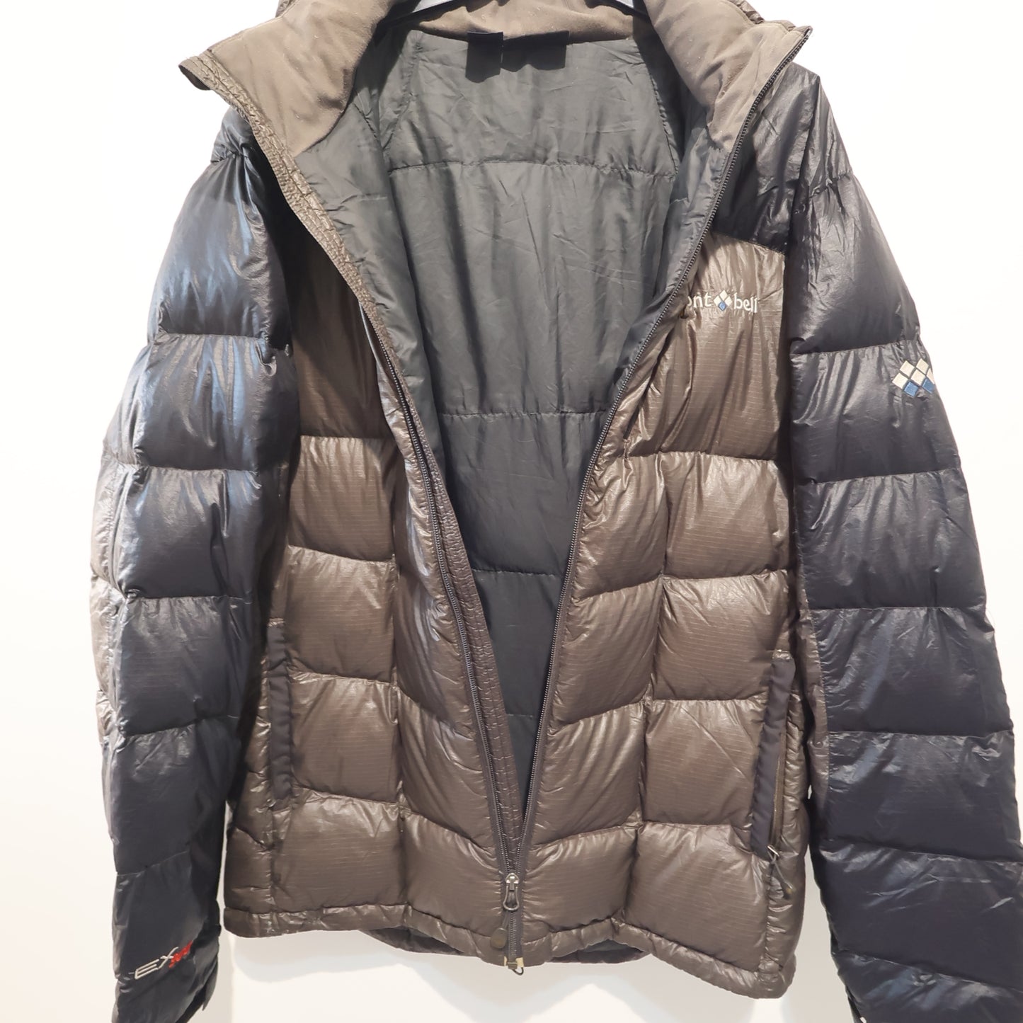 Men’s Brown & Black MontBell puffer coat