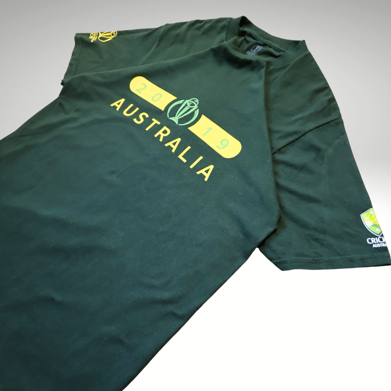 Men’s Green 2019 Cricket World Cup T-shirt