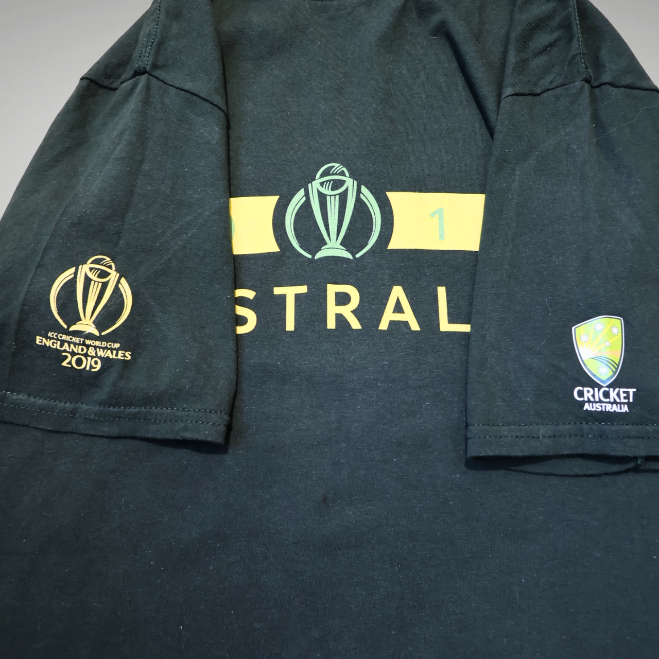 Men’s Green 2019 Cricket World Cup T-shirt