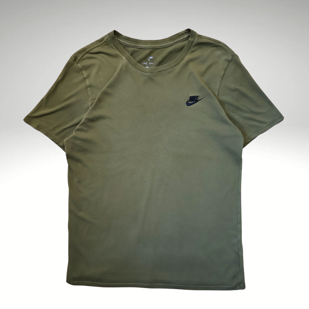 Men’s Plain Khaki Nike T-shirt (M)