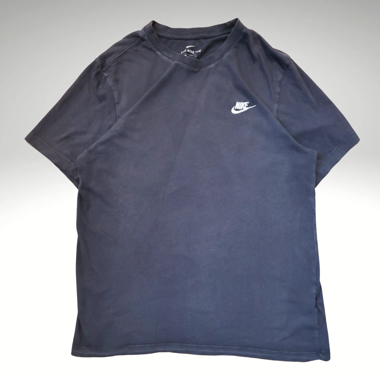 Men’s Plain Black Nike T-shirt (M)