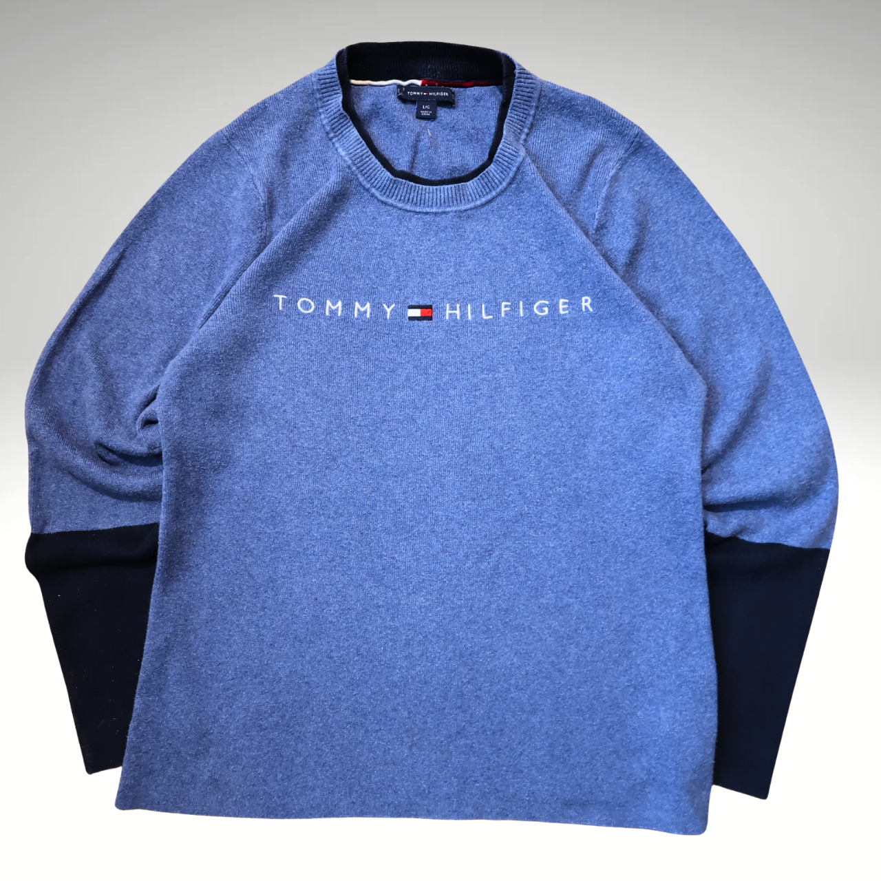 Women’s Blue Tommy Hilfiger Sweatshirt (L)