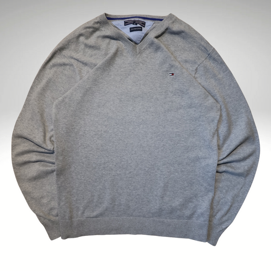 Men’s Light Grey Tommy Hilfiger Sweatshirt (M)