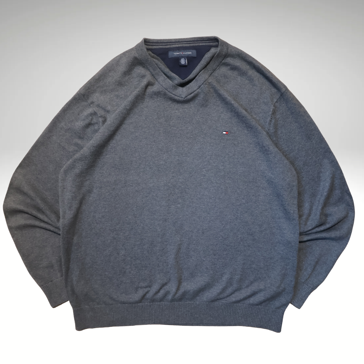 Men’s Grey Tommy Hilfiger Sweatshirt (L)